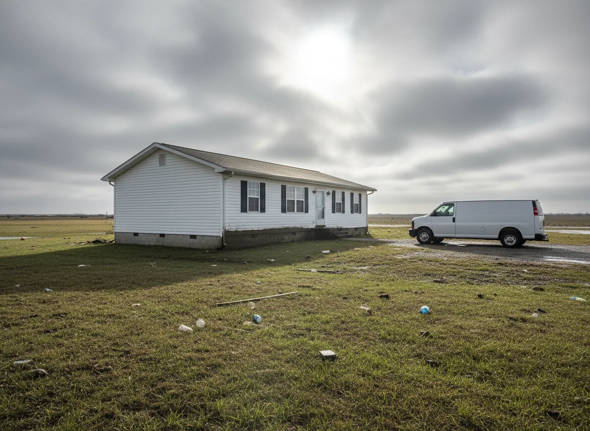 Mold Remediation Hotline van responding to mold remediation company 19703 Claymont DE call at a Delaware coastal plain home after recent flooding