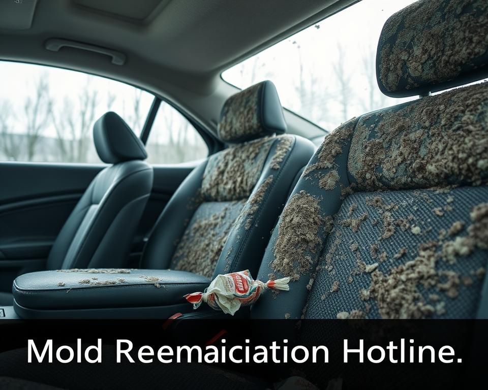 mold growth in cars