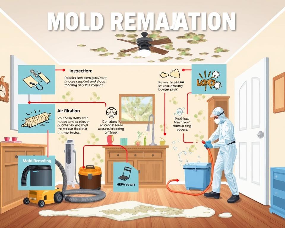 mold remediation process