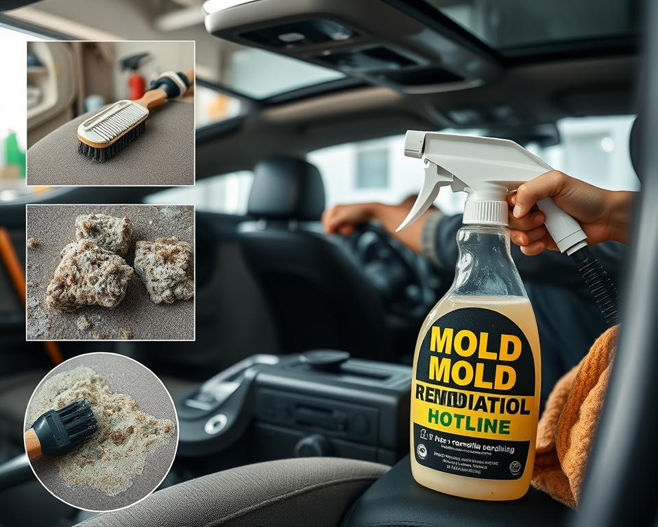 mold removal car detailing