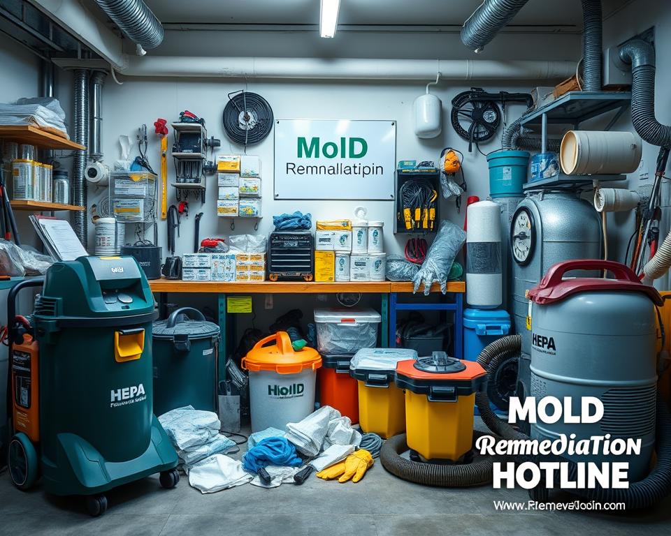 mold removal equipment