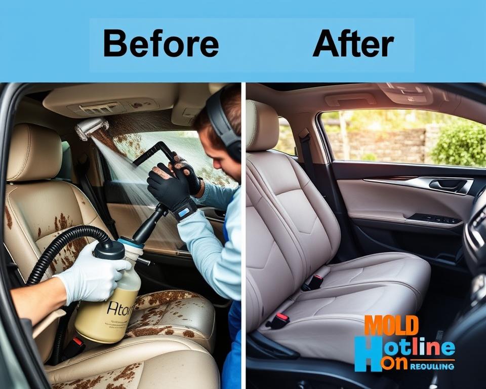 mold removal in car detailing