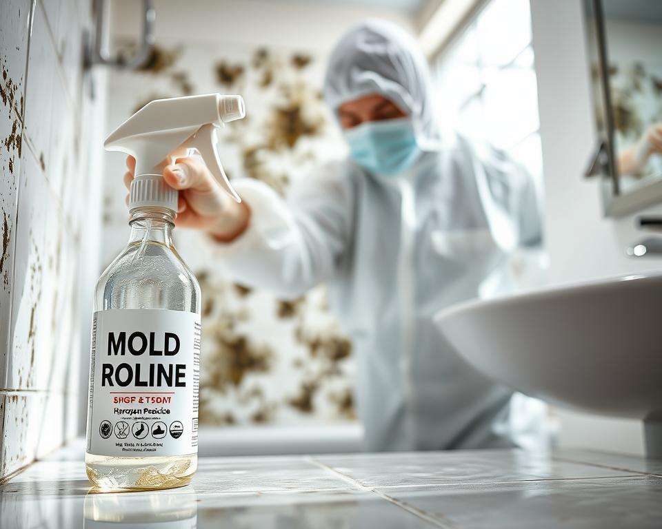 mold removal with hydrogen peroxide