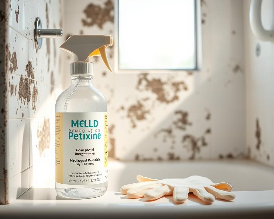 mold removal with hydrogen peroxide
