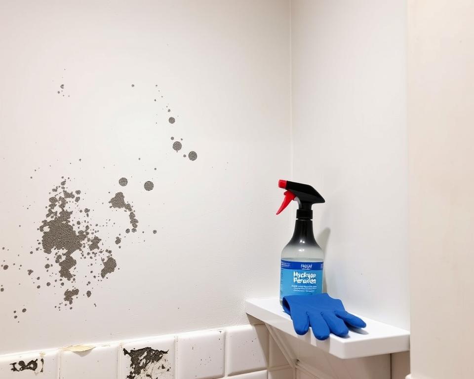 mold removal with hydrogen peroxide
