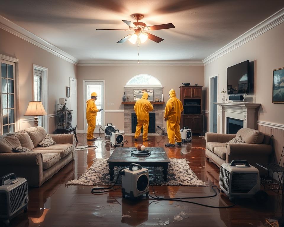 water damage restoration