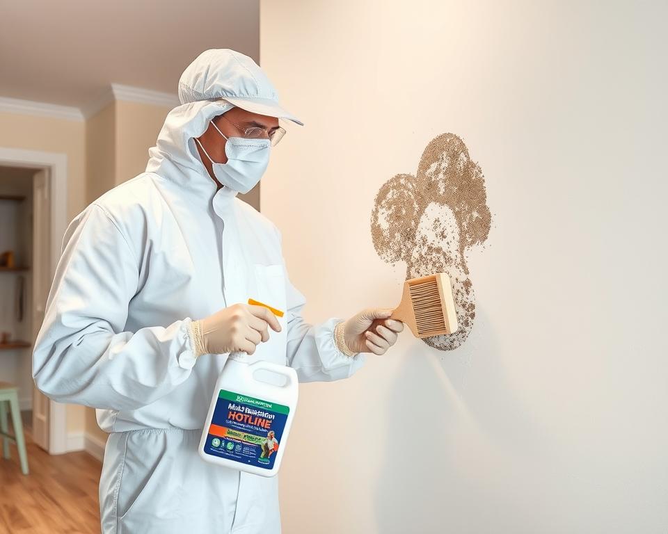 cleaning up minor mold issues