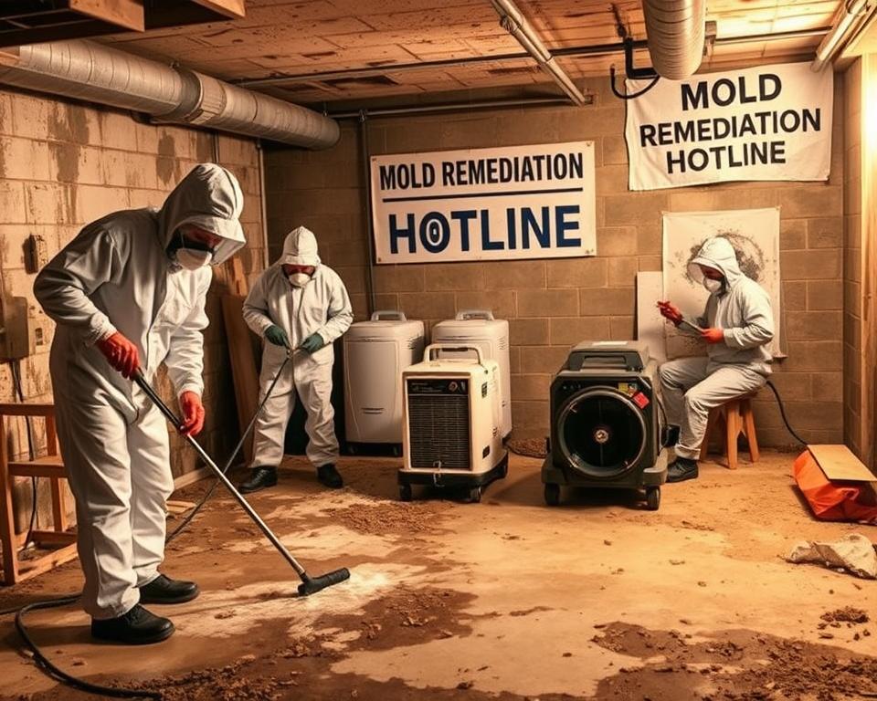 mold cleanup process