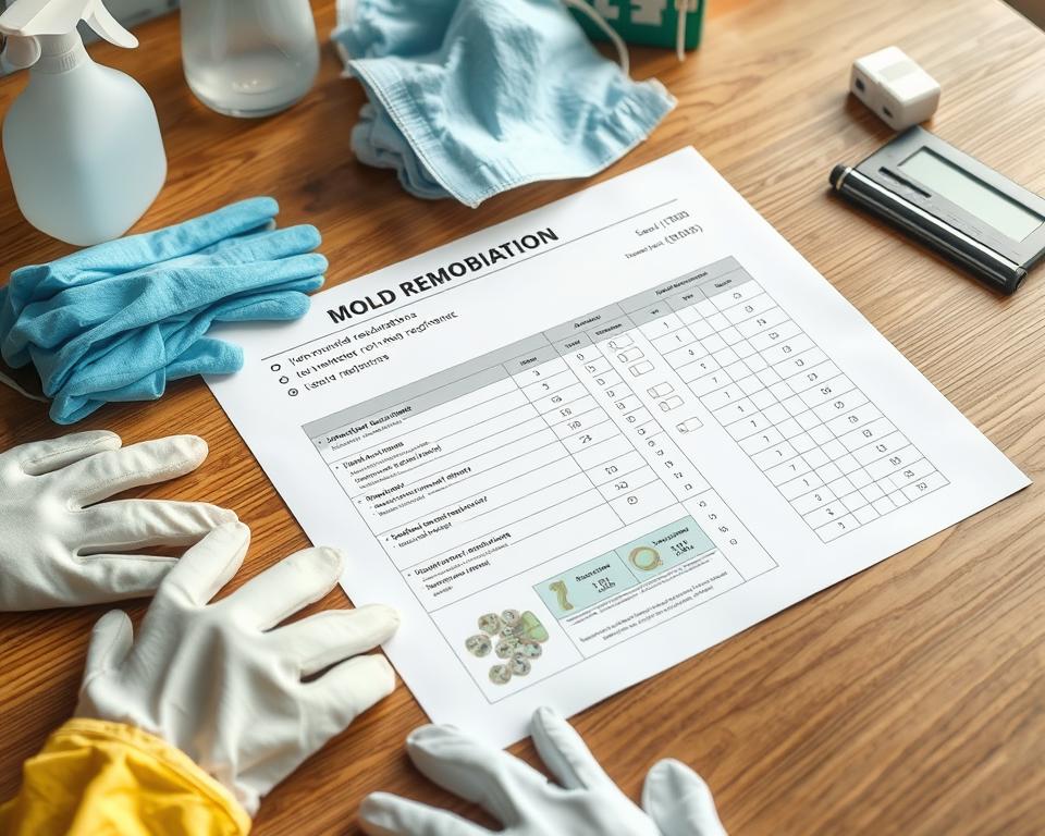 mold remediation estimate