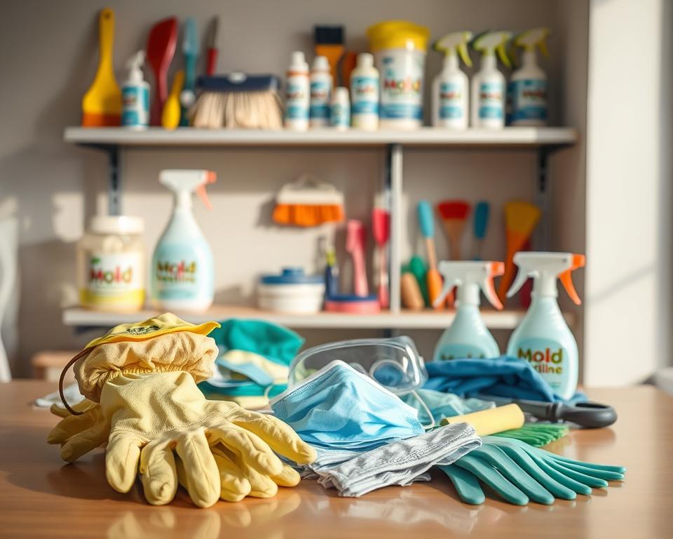 mold remediation preparation