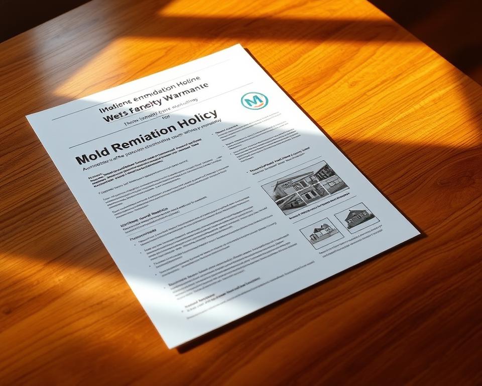 mold remediation warranty policy