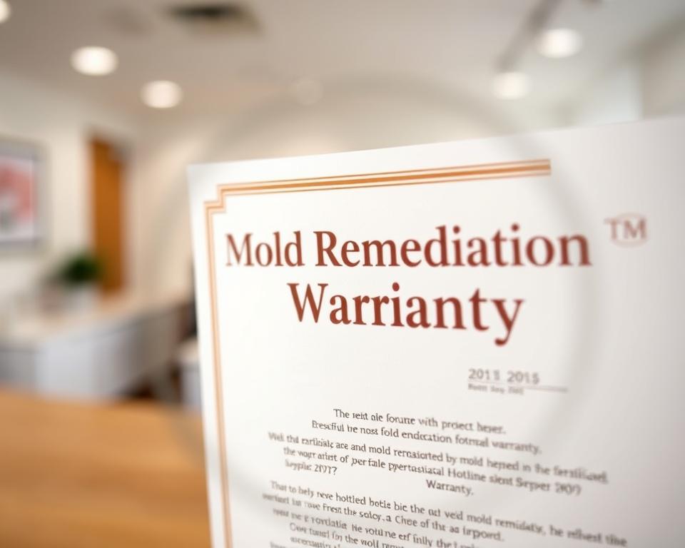 mold remediation warranty