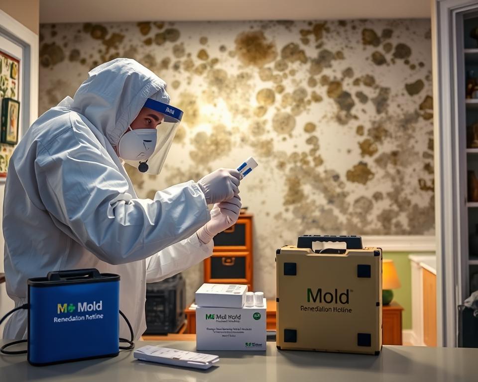 mold testing process