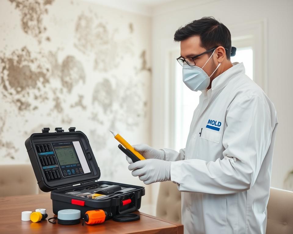 mold testing professional