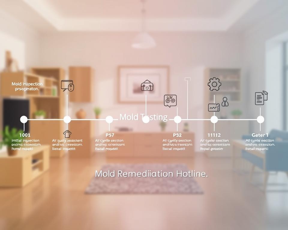mold testing timeline