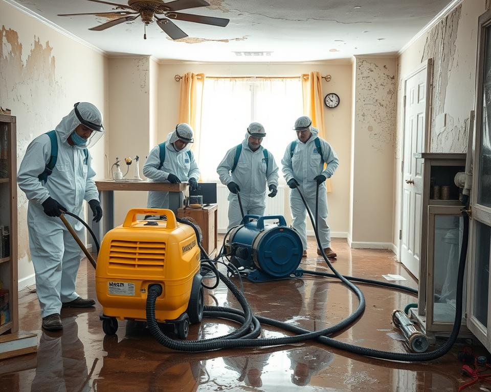 water damage restoration
