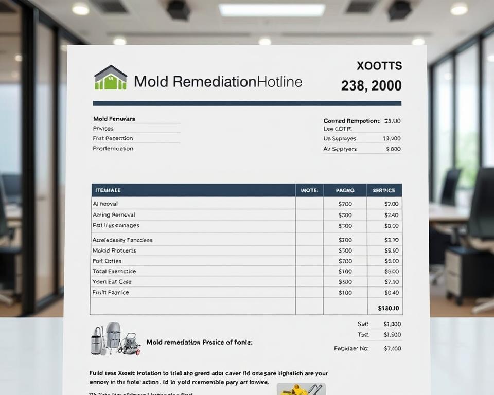 xactimate quote for mold removal