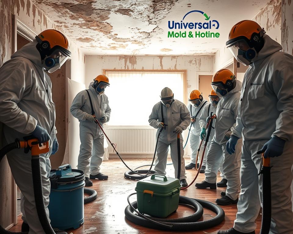 Licensed Mold Remediation Team