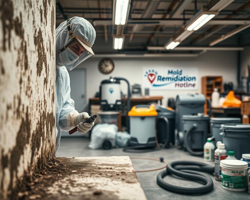Mold remediation process