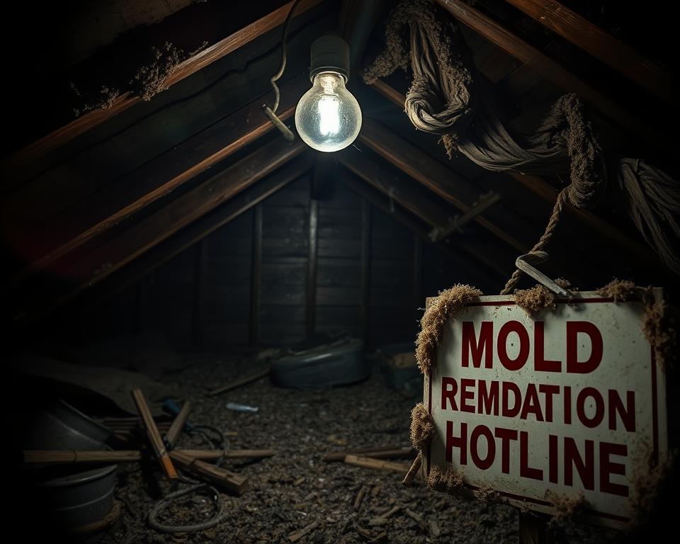 attic mold