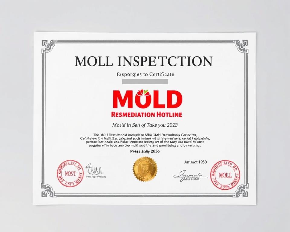 certified mold inspection