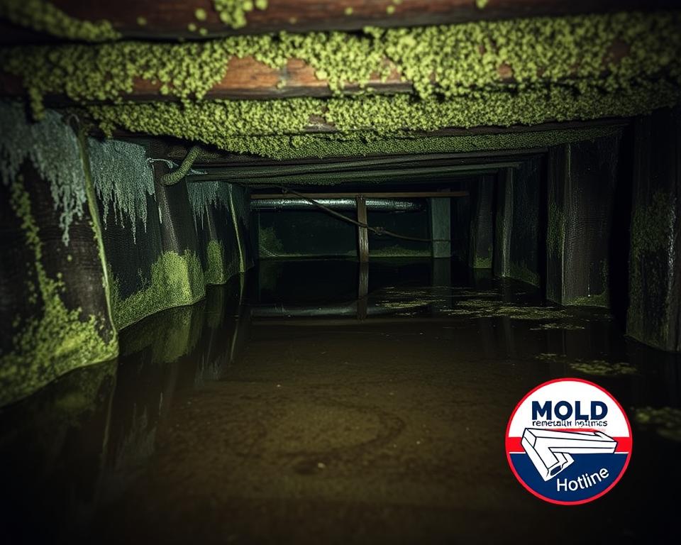 crawl space mold issues