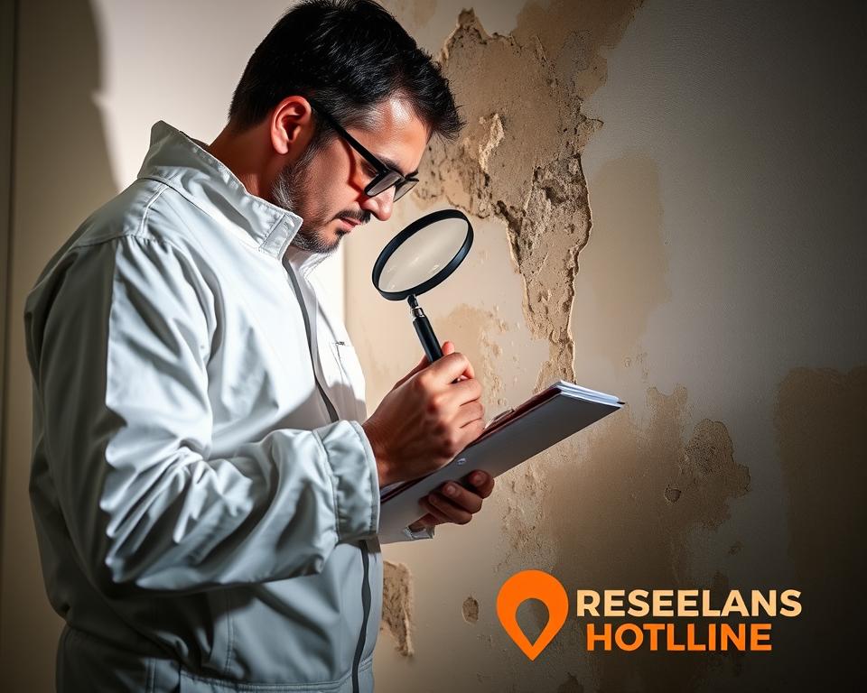 mold inspection and damage assessment