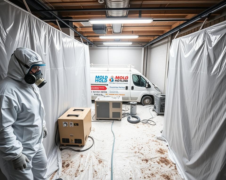 mold containment process