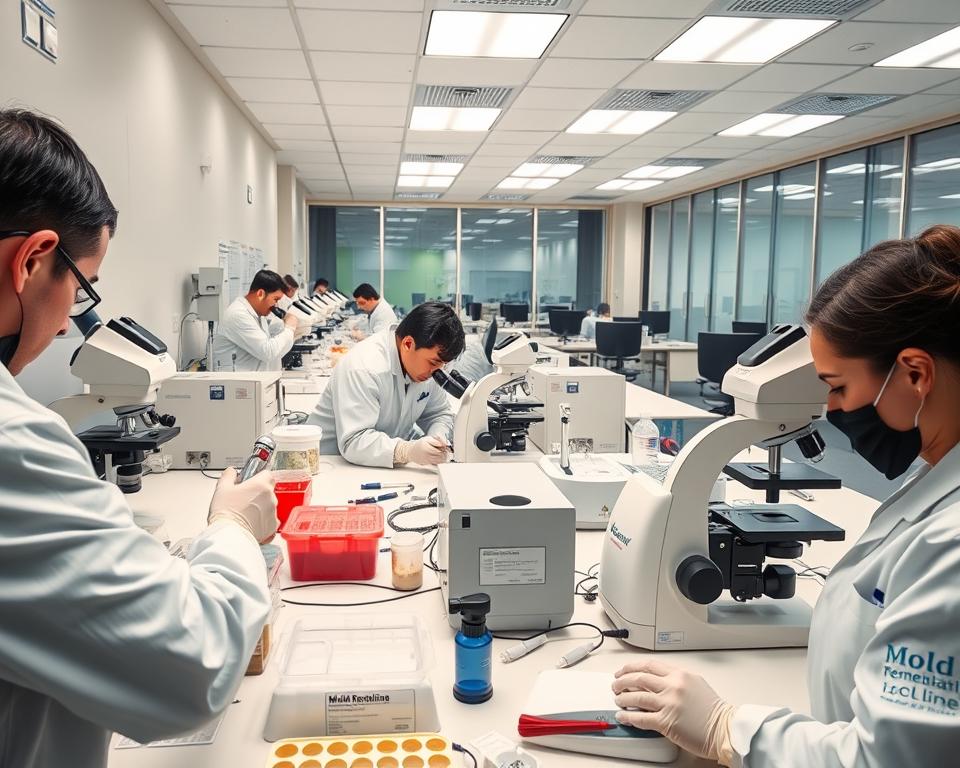 rapid mold testing lab