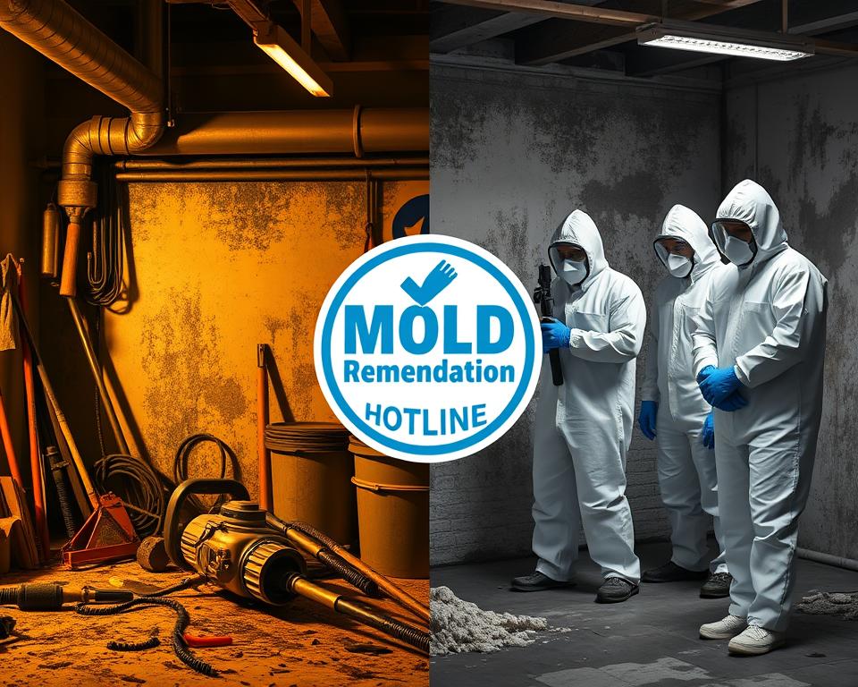 DIY vs professional mold remediation