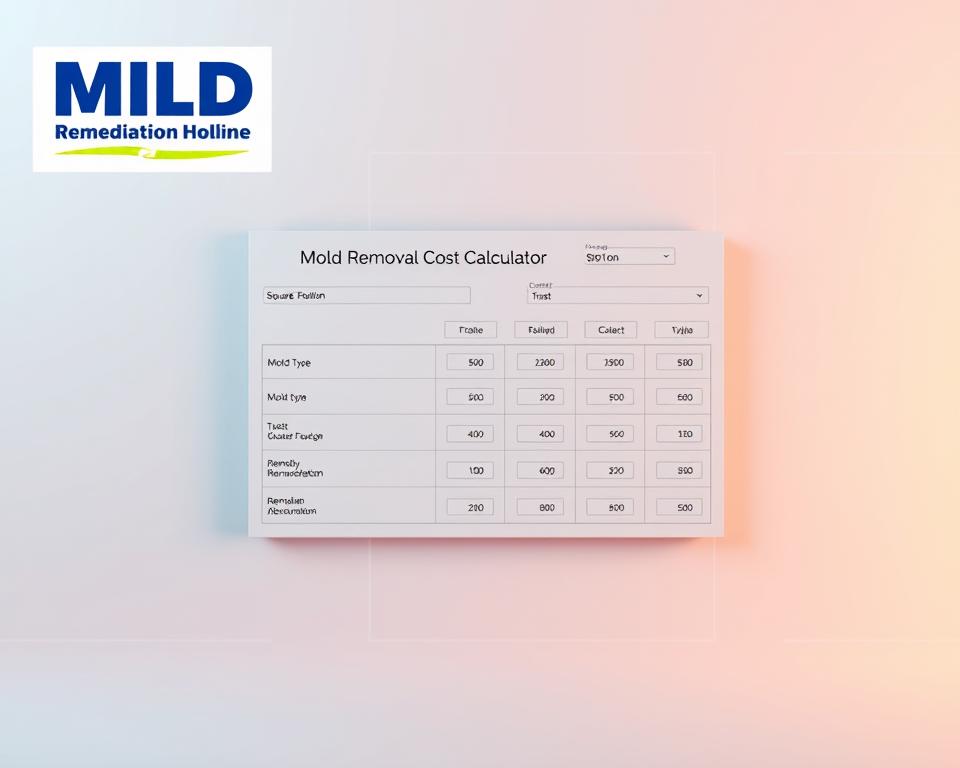 accurate mold removal cost calculator
