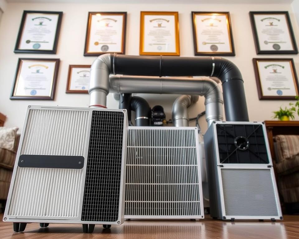 air filtration system setup