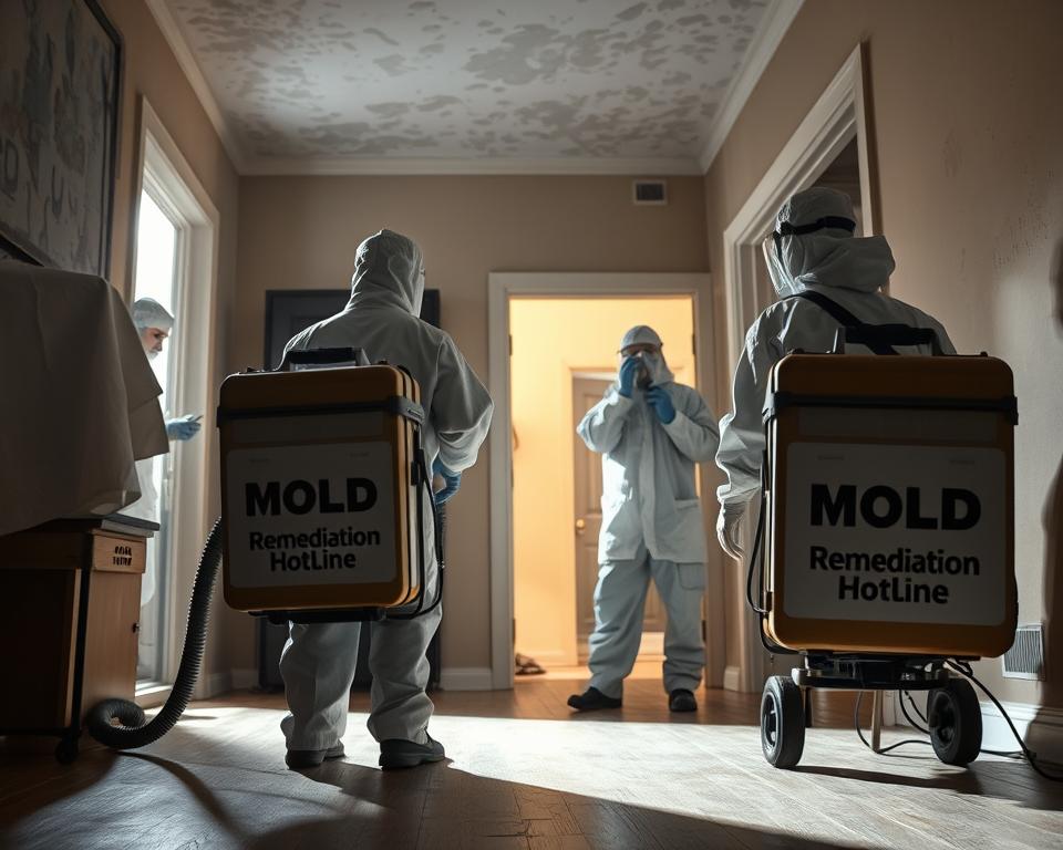 emergency mold remediation response