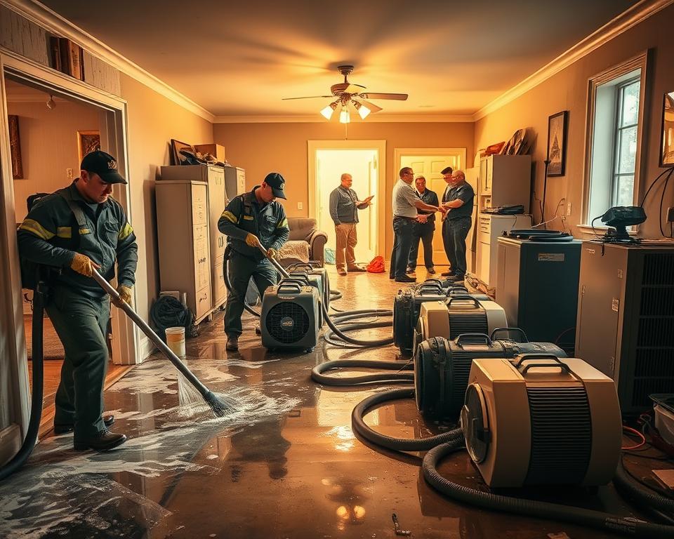 emergency water damage services