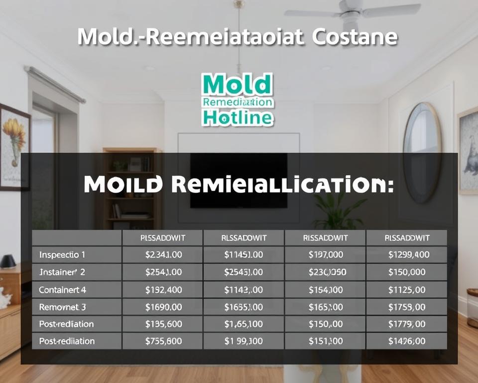 mold remediation cost breakdown