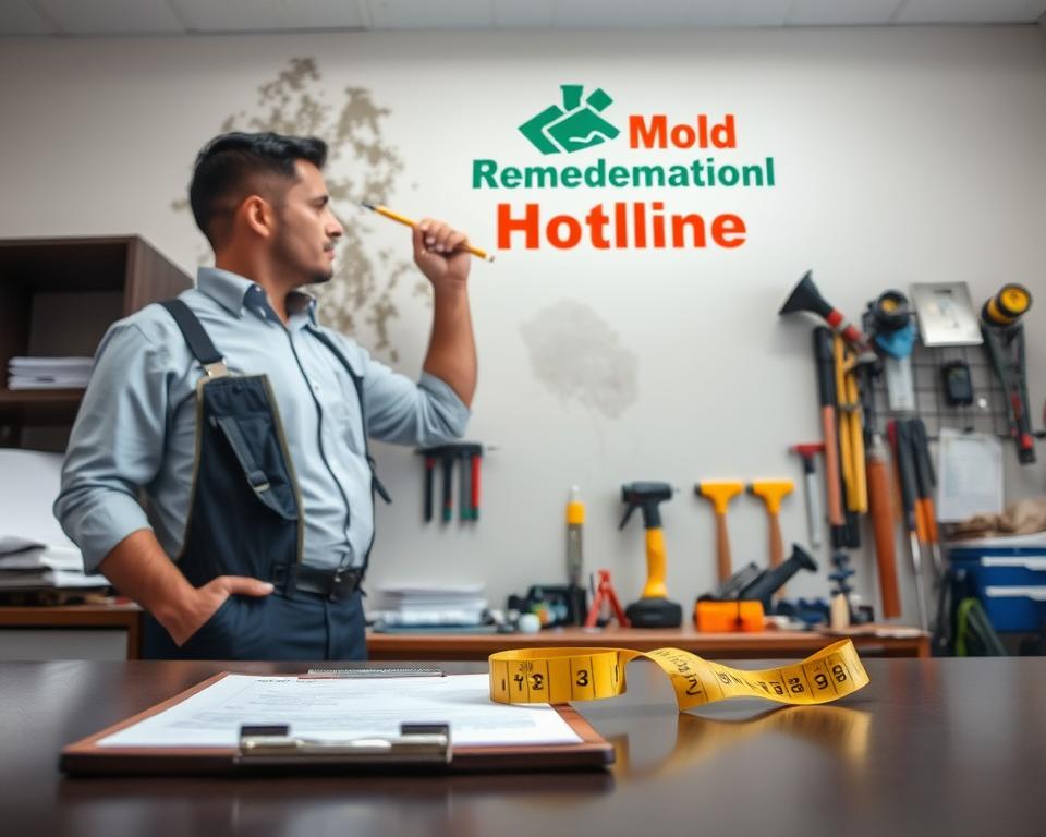 mold remediation estimation process