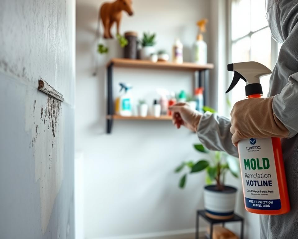 prevent mold regrowth maintenance