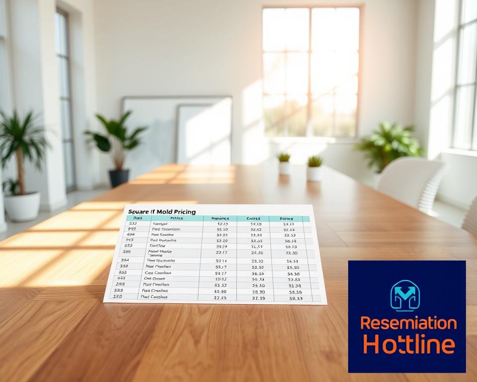 square footage mold pricing