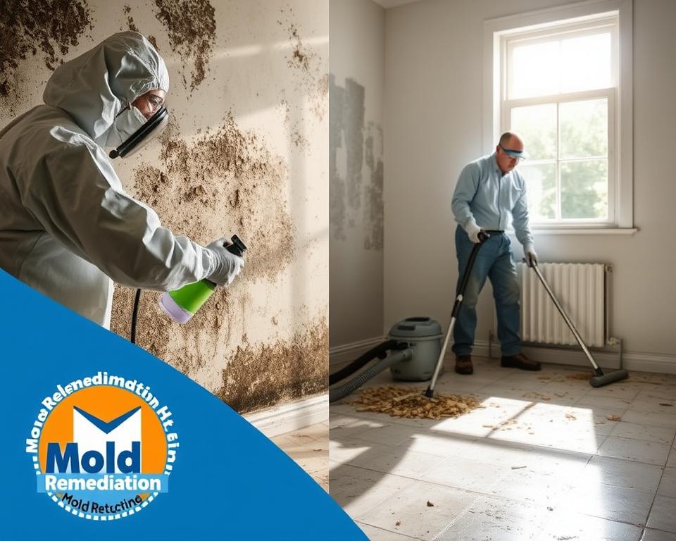 Mold remediation vs. mold removal