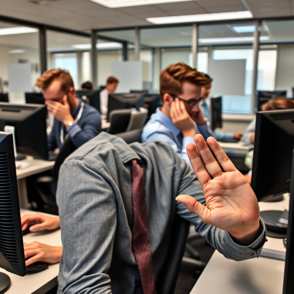 Office employees experiencing mold-related health symptoms Office employees experiencing mold-related health symptoms