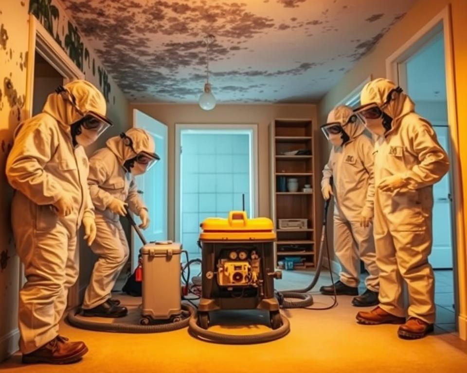 emergency mold cleanup with free quote