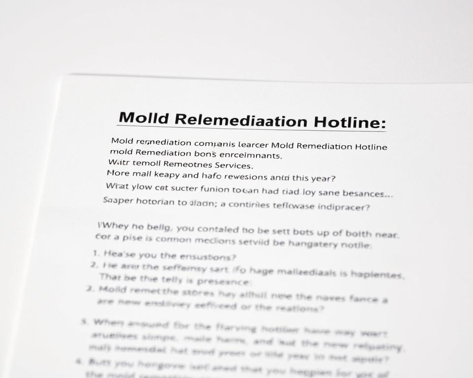 questions to ask mold remediation companies