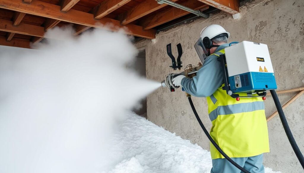Dry ice blasting technology being used for eco-friendly mold remediation