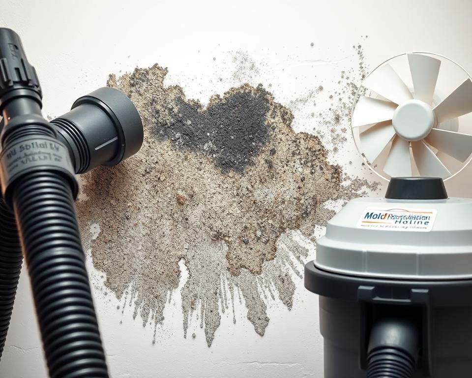 HEPA vacuuming and air scrubbing