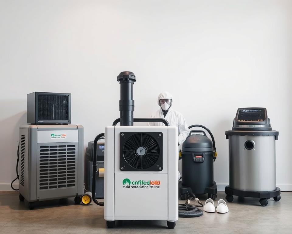 certified mold remediation equipment