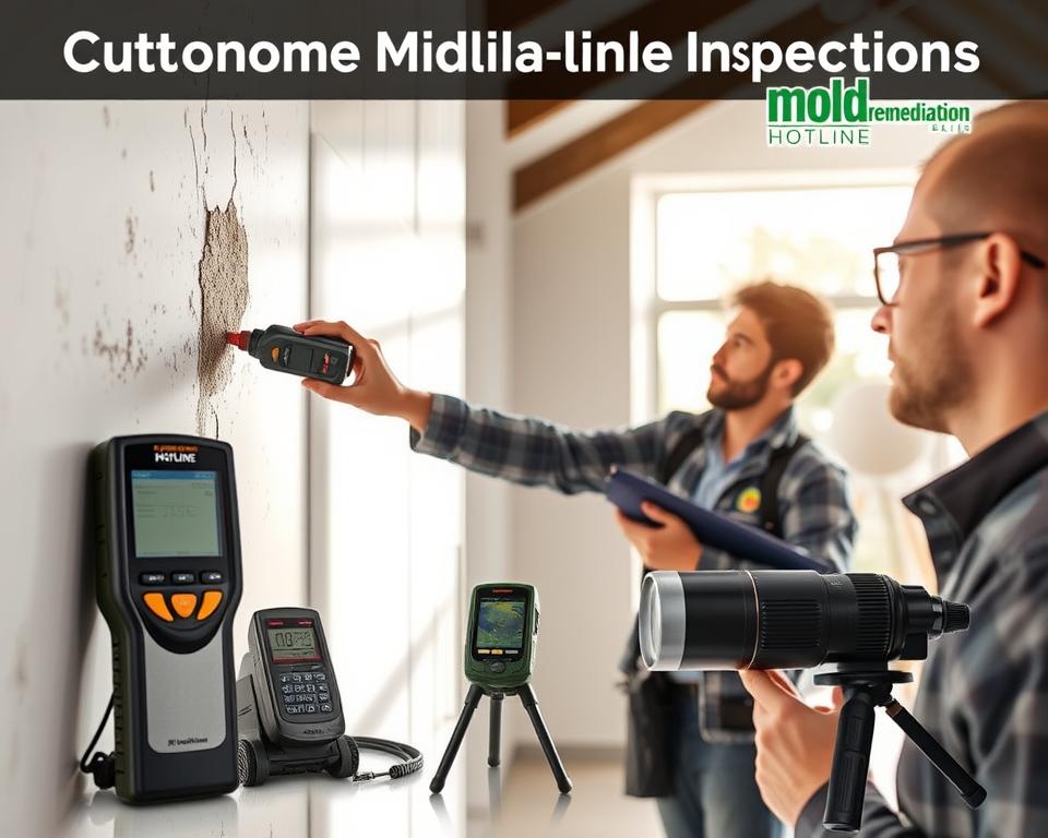 customized mold inspection process