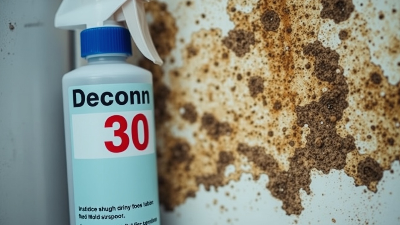 does decon 30 kill black mold