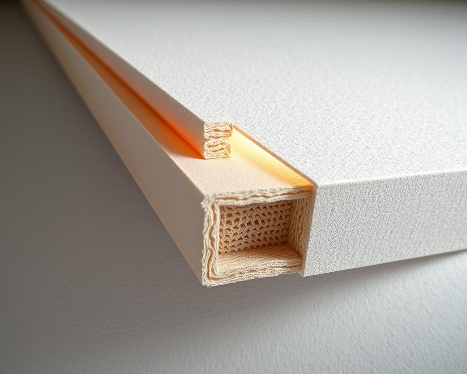 fire-resistant gypsum core