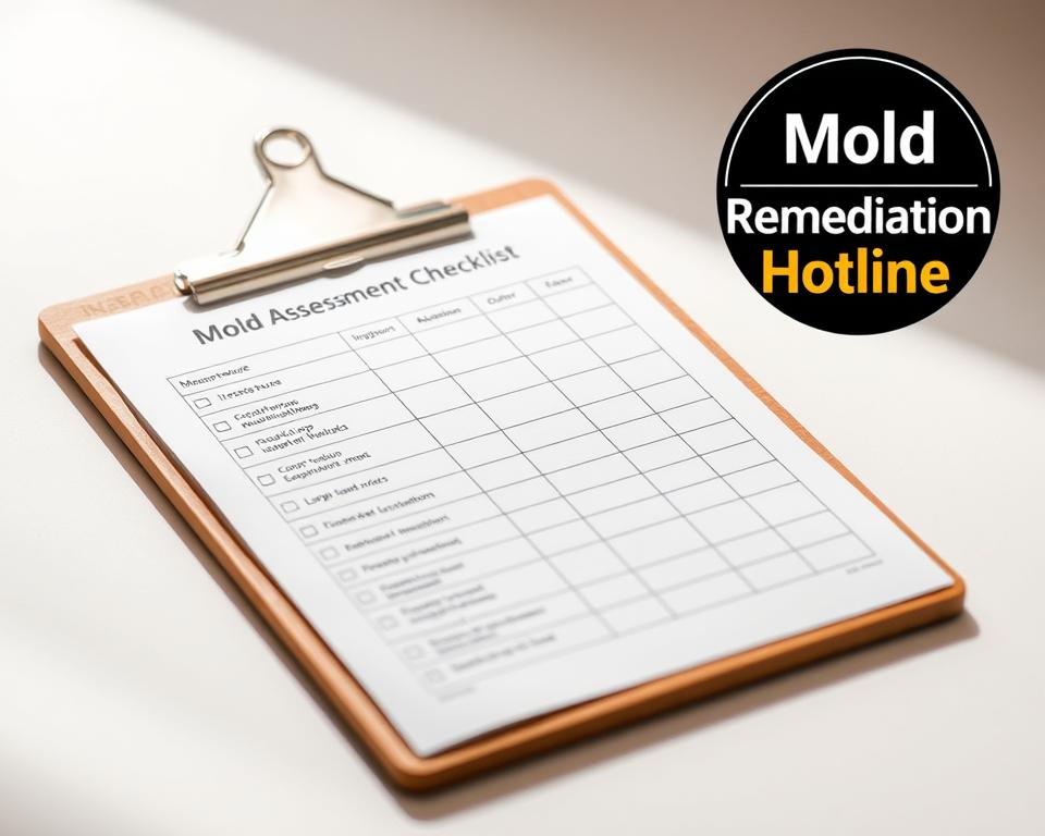 mold assessment checklist