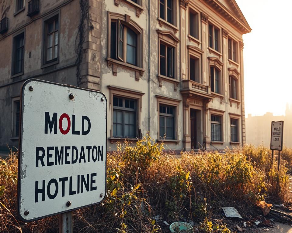 mold cleanup for antique buildings
